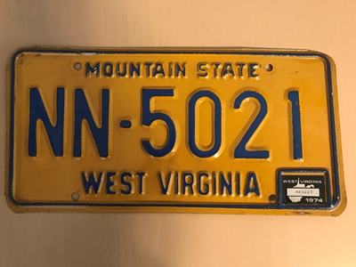 Picture of 1974 West Virginia #NN-5021