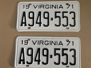 Picture of 1971 Virginia Car Pair #A949-553