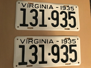 Picture of 1935 Virginia Car Pair #131-935