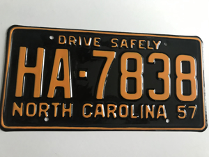 Picture of 1957 North Carolina Car #HA-7838