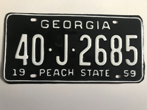 Picture of 1959 Georgia Car #40-J-2685