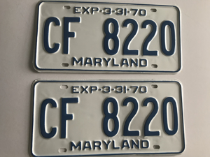 Picture of 1970 Maryland Car Pair #CF-8220