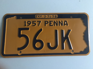 Picture of 1957 Pennsylvania #56JK