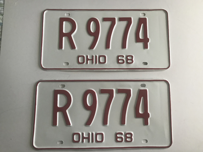 Picture of 1968 Ohio Pair #R-9774