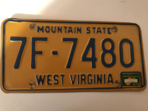 Picture of 1976 West Virginia #7F-7480