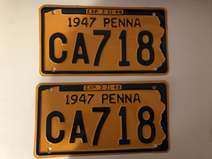 Picture of 1947 Pennsylvania Pair #CA718