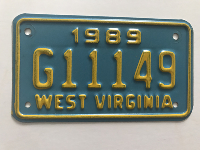Picture of 1989 West Virginia #G11149