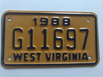 Picture of 1988 West Virginia #G11697