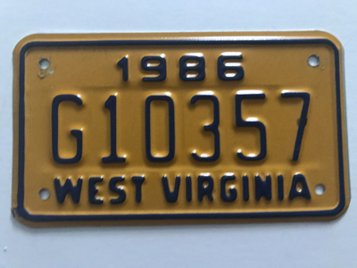 Picture of 1986 West Virginia #G10357