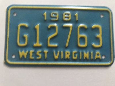 Picture of 1981 West Virginia #G12763