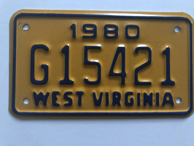 Picture of 1980 West Virginia #G15421