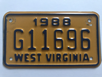 Picture of 1988 West Virginia #G11696