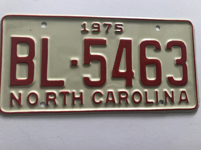 Picture of 1975 North Carolina Car #BL-5463