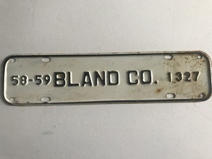Picture of 1958-59 Virginia Bland Co. Strip #1327