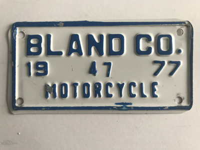 Picture of 1977 Bland County Motorcycle #47