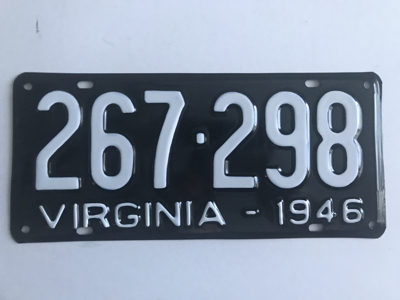 Picture of 1946 Virginia Car #267-298