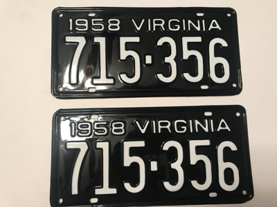Picture of 1958 Virginia Car Pair #715-356