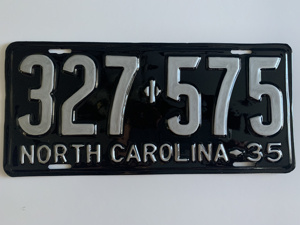 Picture of 1935 North Carolina #327-575