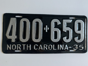 Picture of 1935 North Carolina Car #400-659