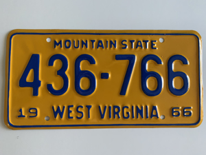 Picture of 1966 West Virginia #436-766