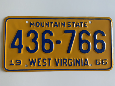 Picture of 1966 West Virginia #436-766
