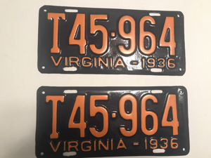 Picture of 1936 Virginia Truck Pair #T45-964