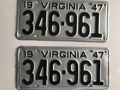 Picture of 1947 Virginia Car Pair #346-961