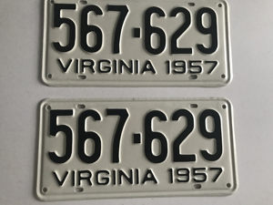 Picture of 1957 Virginia Car Pair #567-629