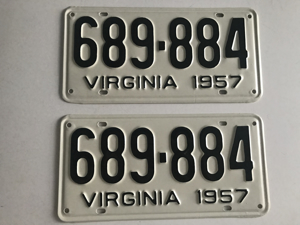 Picture of 1957 Virginia Car Pair #689-884