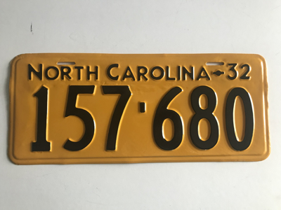 Picture of 1932 North Carolina Car #157-680