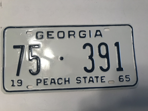 Picture of 1965 Georgia #75-391
