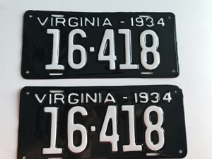 Picture of 1934 Virginia Car Pair #16.418