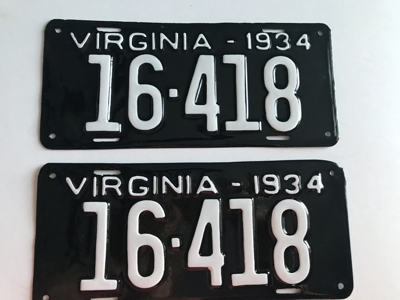 Picture of 1934 Virginia Car Pair #16.418