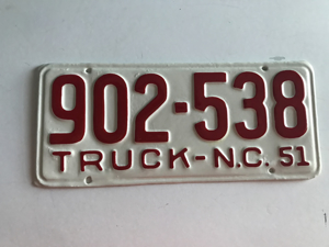 Picture of 1951 North Carolina Truck #902-538