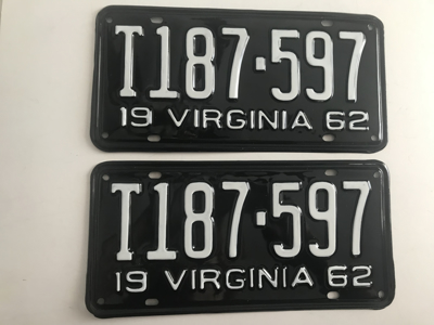 Picture of 1962 Virginia Truck Pair #T187-597