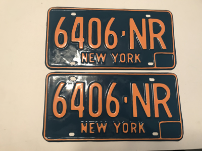 Picture of 1966-73 New York Pair #6406-NR