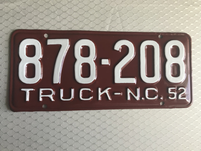 Picture of 1952 North Carolina Truck #878-208