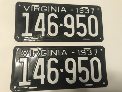 Picture of 1937 Virginia Car Pair #146-950