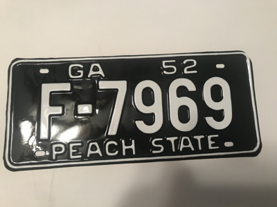 Picture of 1952 Georgia #F-7969