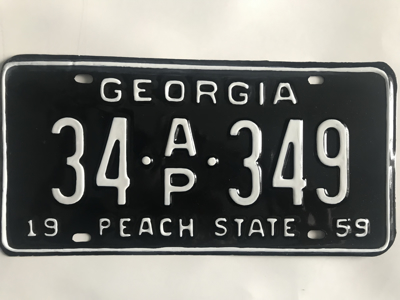 Picture of 1959 Georgia Truck #34-A/P-349