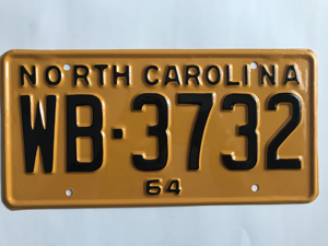 Picture of 1964 North Carolina Car #WB-3732