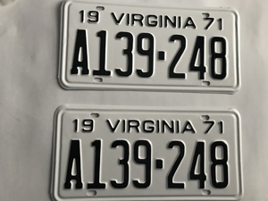 Picture of 1971 Virginia Car Pair #A139-248