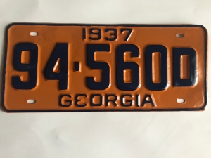 Picture of 1937 Georgia #94-560D