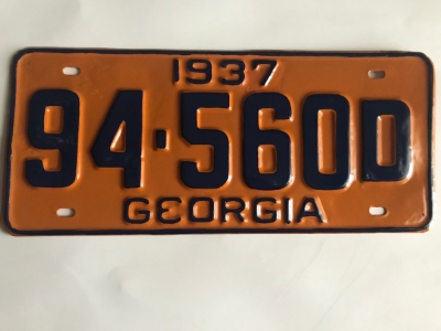 Picture of 1937 Georgia #94-560D