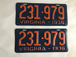 Picture of 1936 Virginia Car Pair #231-979