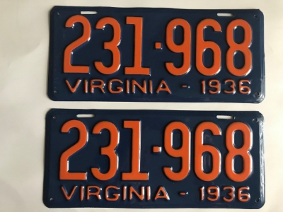 Picture of 1936 Virginia Car Pair #231-968