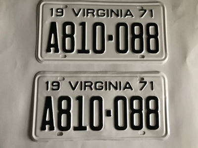 Picture of 1971 Virginia Car Pair #A810-088