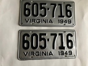 Picture of 1949 Virginia Car Pair #605-716