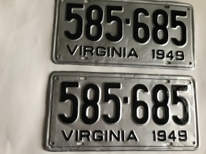 Picture of 1949 Virginia Car Pair #585-685