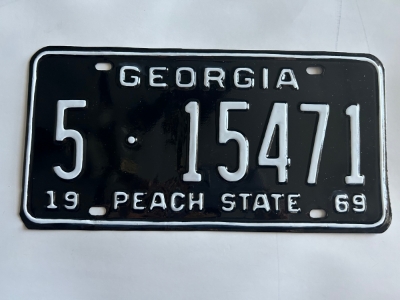 Picture of 1969 Georgia #5-15471